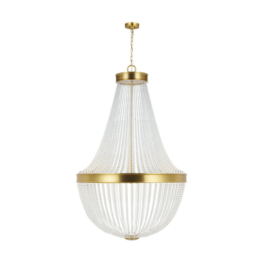 Summerhill 12 Light Chandelier Burnished Brass