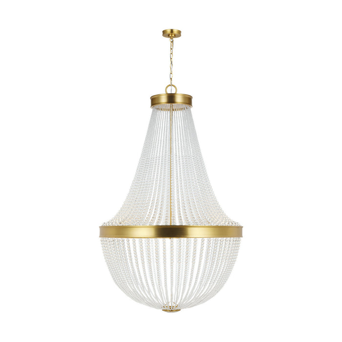 Visual Comfort Studio - CC14912BBS - 12 Light Chandelier - Summerhill - Burnished Brass