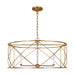 Visual Comfort Studio - CC1624ADB - Four Light Chandelier - Beatrix - Antique Gild