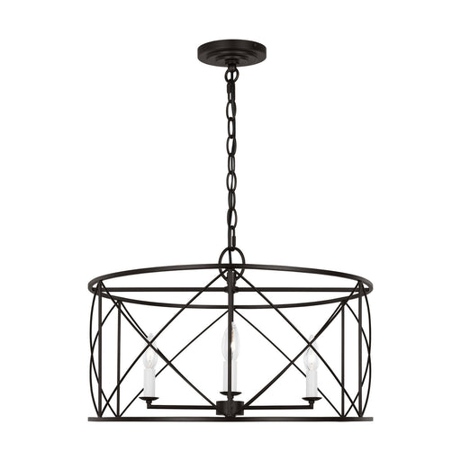 Beatrix Four Light Chandelier Aged Iron