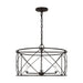 Visual Comfort Studio - CC1634AI - Four Light Chandelier - Beatrix - Aged Iron