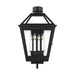 Visual Comfort Studio - CO1364TXB - Four Light Lantern - Hyannis - Textured Black