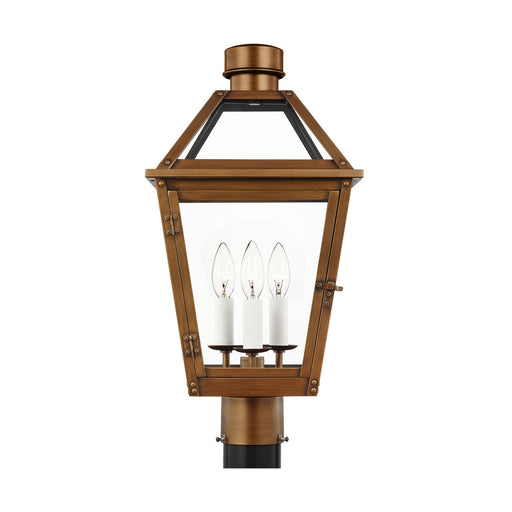 Visual Comfort Studio - CO1413NCP - Three Light Post Mount - Hyannis - Natural Copper