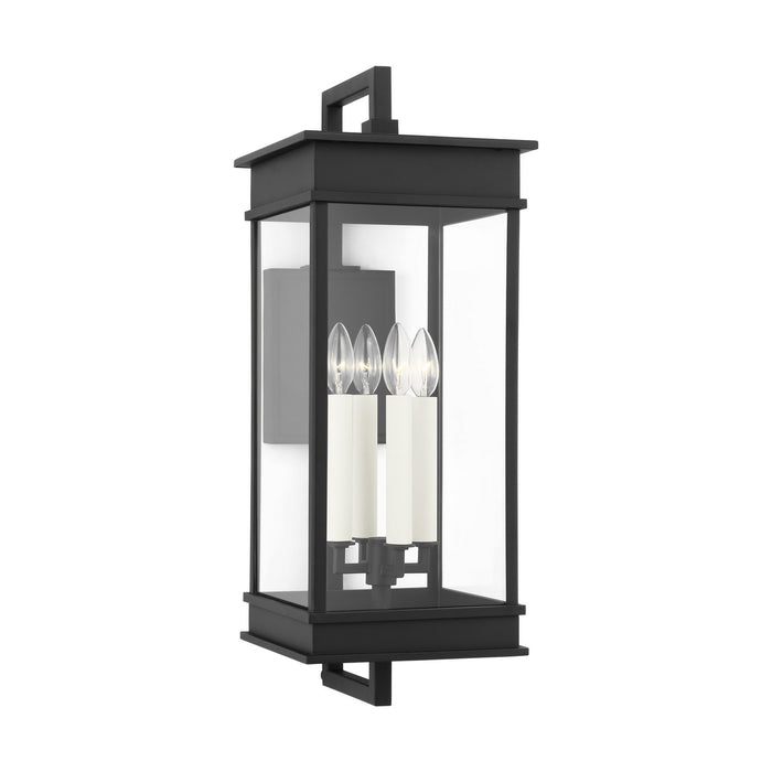 Visual Comfort Studio - CO1444TXB - Four Light Outdoor Wall Sconce - Cupertino - Textured Black