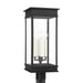 Visual Comfort Studio - CO1524TXB - Four Light Outdoor Post Lantern - Cupertino - Textured Black