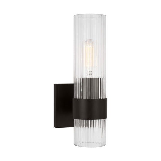 Geneva One Light Bath Vanity Aged Iron