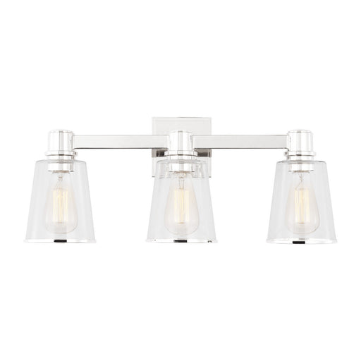 Visual Comfort Studio - CV1033PN - Three Light Bath Vanity - Alessa - Polished Nickel