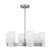 Visual Comfort Studio - DJC1156BS - Six Light Chandelier - Rhode - Brushed Steel