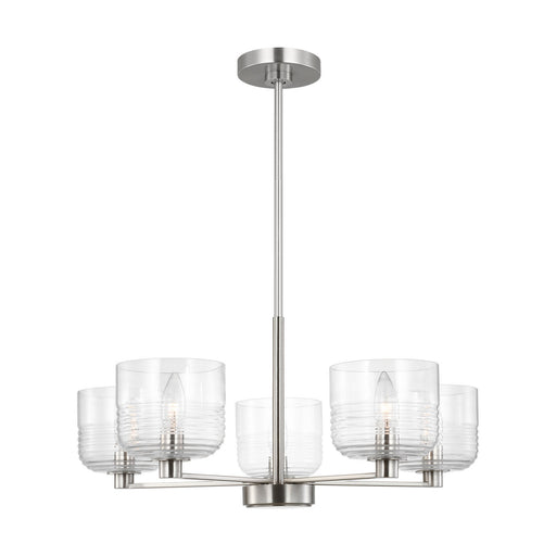 Lochdale Five Light Chandelier Brushed Nickel