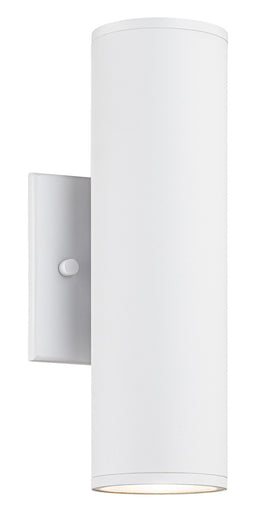 Tubular LED Wall Sconce Matte White
