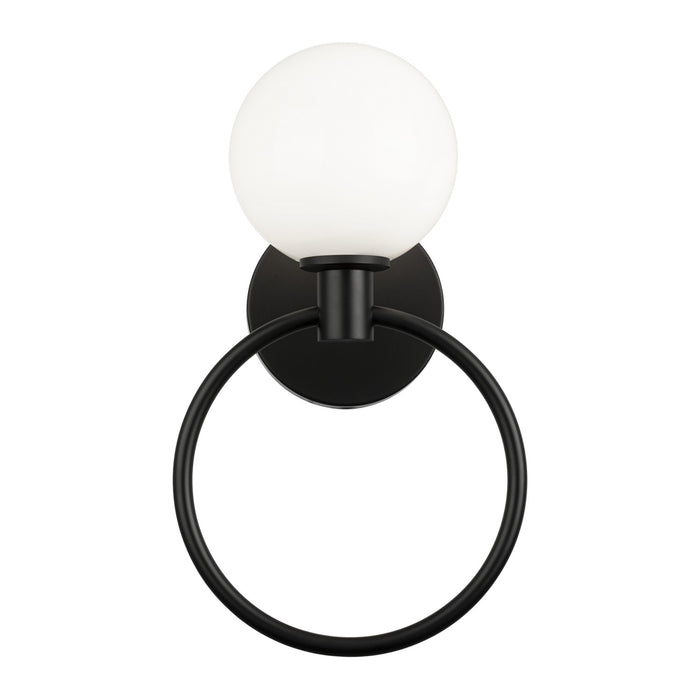 Matteo Lighting - W71301BKOP - One Light Wall Sconce - Averley - Black