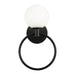 Matteo Lighting - W71301BKOP - One Light Wall Sconce - Averley - Black