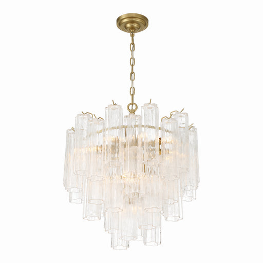 Sophia 11 Light Chandelier Brass