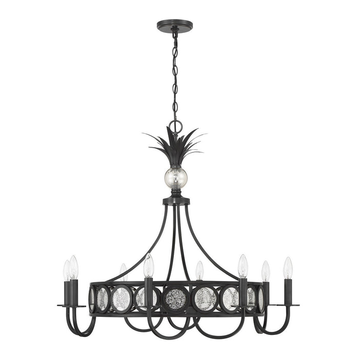 Savoy House - 1-1205-8-188 - Eight Light Chandelier - Hearst - Black Tourmaline