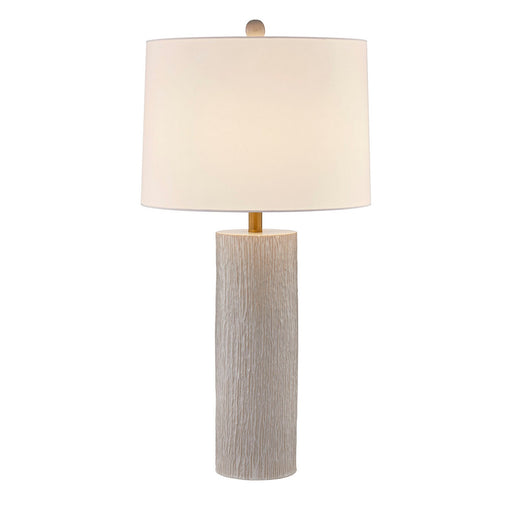 Amanda One Light Table Lamp Distressed White