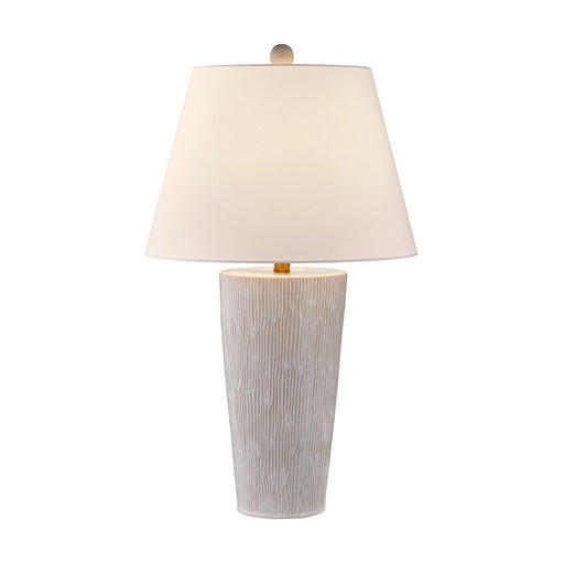 James One Light Table Lamp Distressed White