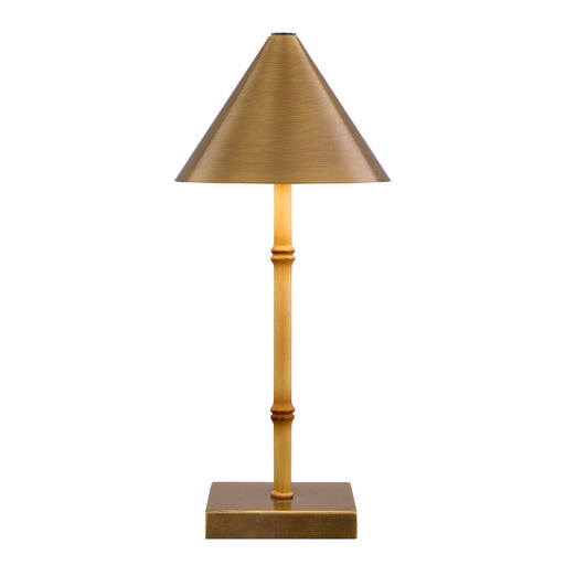 Mae LED Table Lamp Natural Bamboo