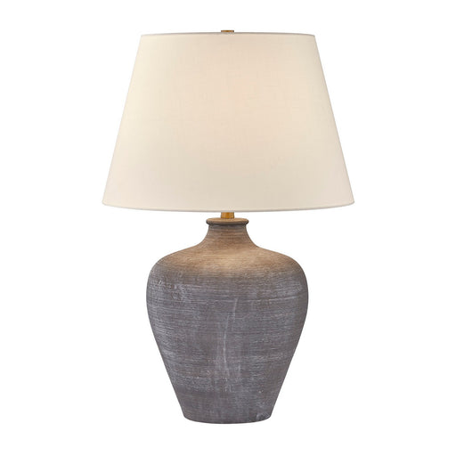 Dakota One Light Table Lamp Gray