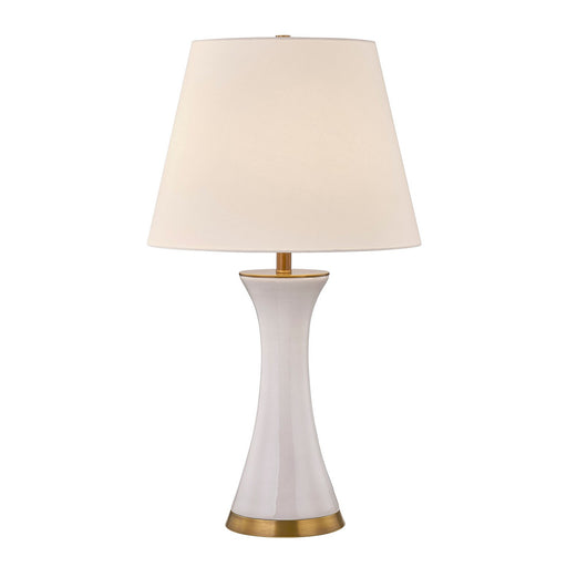 Dana One Light Table Lamp White