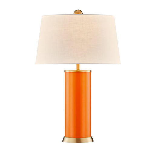 Melissa One Light Table Lamp Exuberance Orange