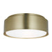 Visual Comfort Studio - DJF1042SB - Two Light Flush Mount - Dartmore - Satin Brass