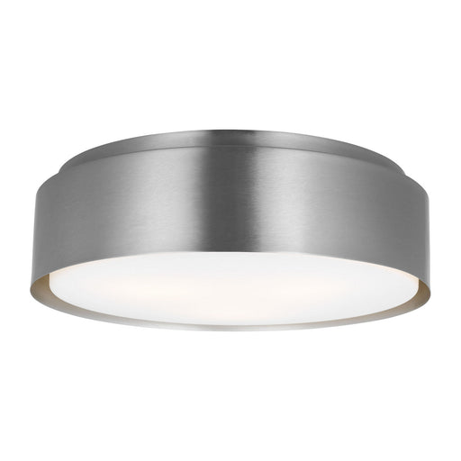 Dartmore Three Light Flush Mount Brushed Nickel