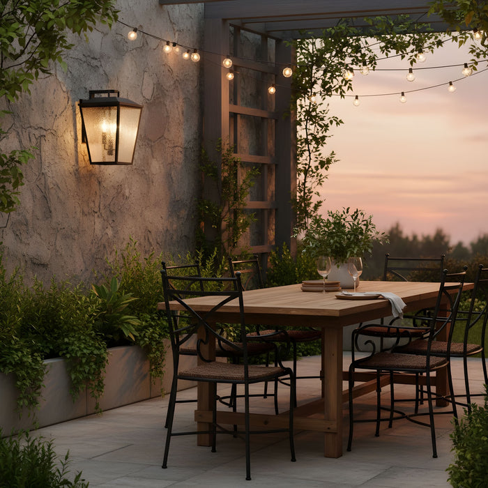 Visual Comfort Studio - DJO1062TXB - Two Light Wall Lantern - Kennewick - Textured Black