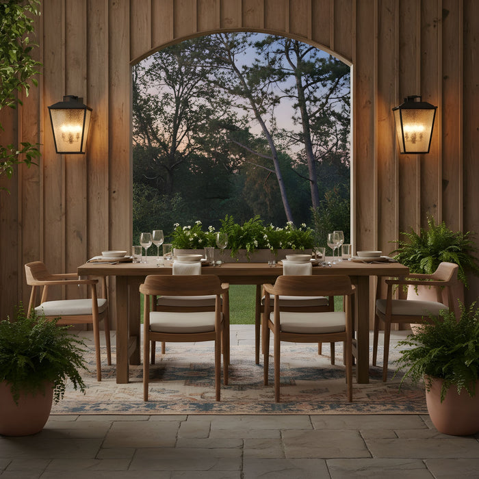 Visual Comfort Studio - DJO1084TXB - Four Light Wall Lantern - Kennewick - Textured Black