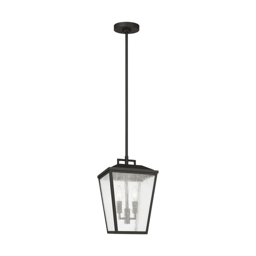 Kennewick Two Light Pendant Textured Black