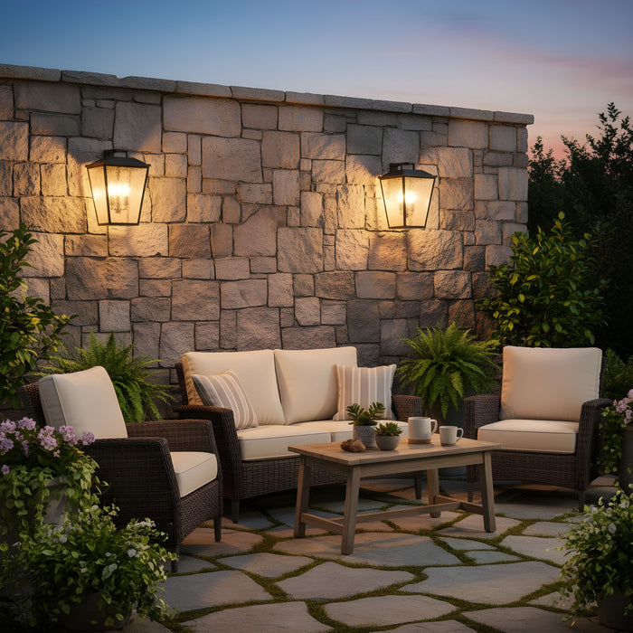 Visual Comfort Studio - DJO1113ANBZ - Three Light Wall Lantern - Kennewick - Antique Bronze