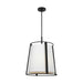 Visual Comfort Studio - DJP1002MBK - Two Light Pendant - Cortes - Midnight Black