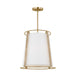 Visual Comfort Studio - DJP1002SB - Two Light Pendant - Cortes - Satin Brass