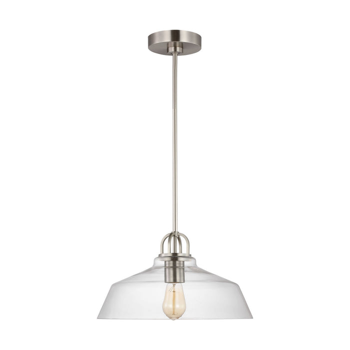 Visual Comfort Studio - DJP1121BS - One Light Pendant - Payton - Brushed Steel