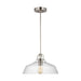 Visual Comfort Studio - DJP1121BS - One Light Pendant - Payton - Brushed Steel