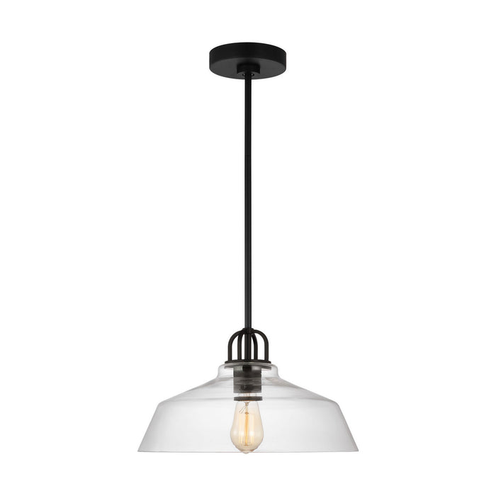 Visual Comfort Studio - DJP1121MBK - One Light Pendant - Payton - Midnight Black