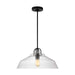 Visual Comfort Studio - DJP1131MBK - One Light Pendant - Payton - Midnight Black