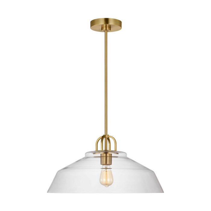 Visual Comfort Studio - DJP1131SB - One Light Pendant - Payton - Satin Brass