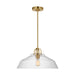 Visual Comfort Studio - DJP1131SB - One Light Pendant - Payton - Satin Brass