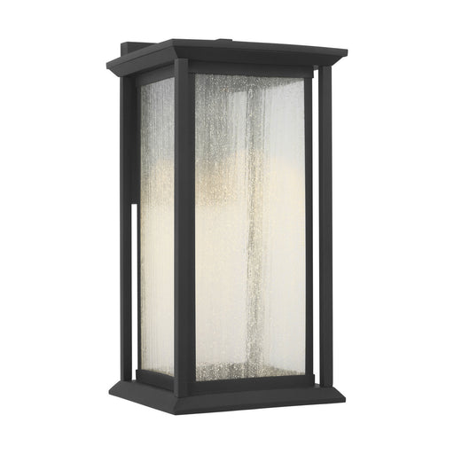 Audley Lantern Textured Black