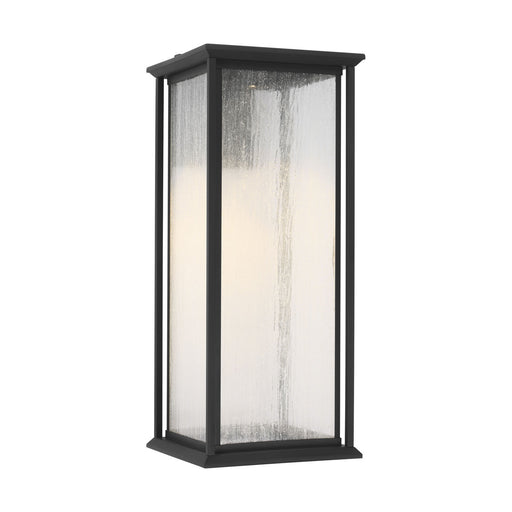 Audley Lantern Textured Black