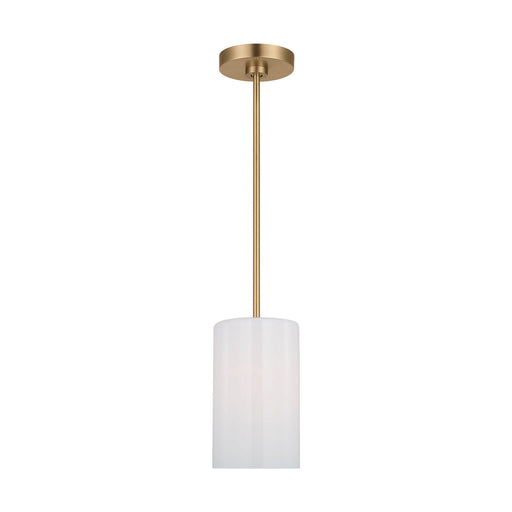 Rhett One Light Mini Pendant Satin Bronze