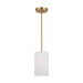 Generation Lighting - GLP1001EN3/SB - One Light Mini Pendant - Rhett - Satin Bronze