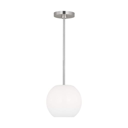 Rory One Light Mini Pendant Brushed Steel