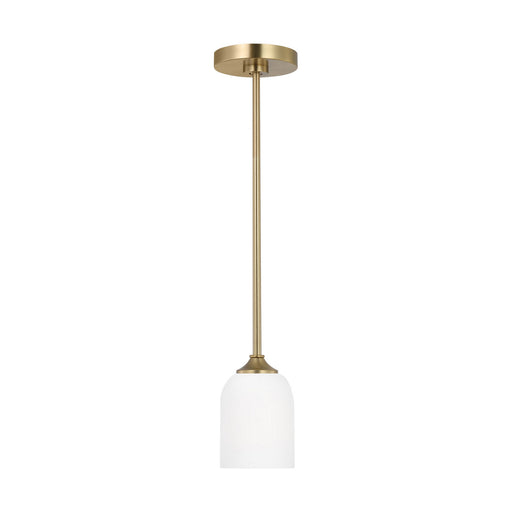 Emile One Light Mini Pendant Satin Bronze