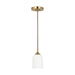 Generation Lighting - GLP1021EN3/SB - One Light Mini Pendant - Emile - Satin Bronze