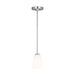 Generation Lighting - GLP1031BS - One Light Mini-Pendant - Miles - Brushed Nickel