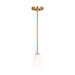 Generation Lighting - GLP1031SB - One Light Mini-Pendant - Miles - Satin Brass