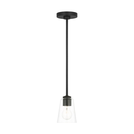 Miles One Light Mini-Pendant Midnight Black