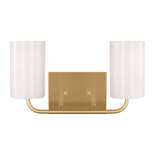 Generation Lighting - GLV1002EN3/SB - Two Light Vanity - Rhett - Satin Bronze