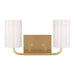 Generation Lighting - GLV1002EN3/SB - Two Light Vanity - Rhett - Satin Bronze